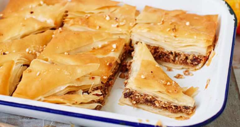 Mince Pie Baklava