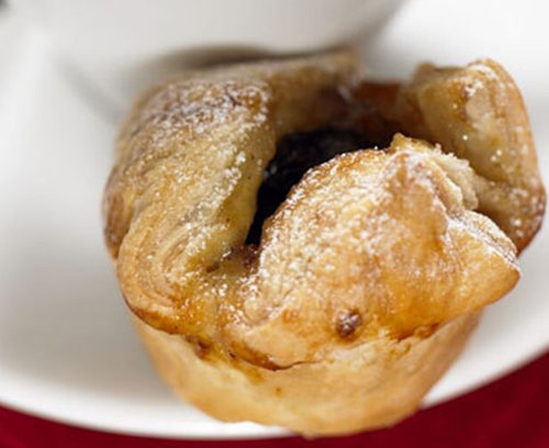 Mincemeat and Almond Puffs