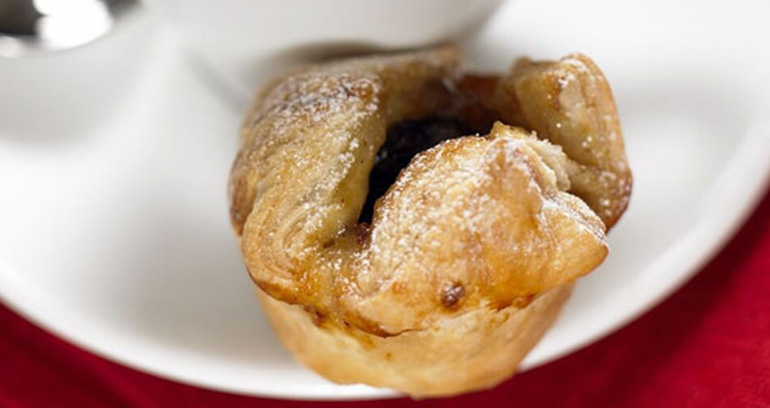 Mincemeat and Almond Puffs