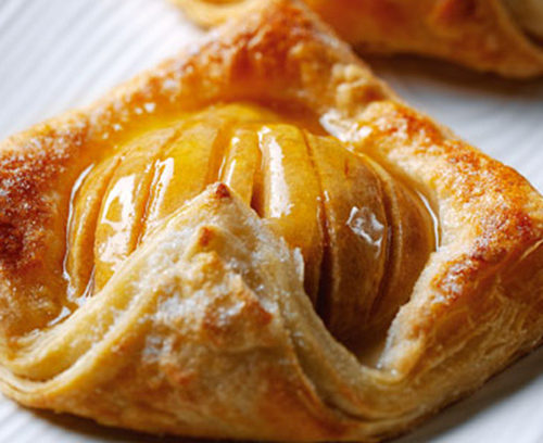 Pear and Almond Puffs