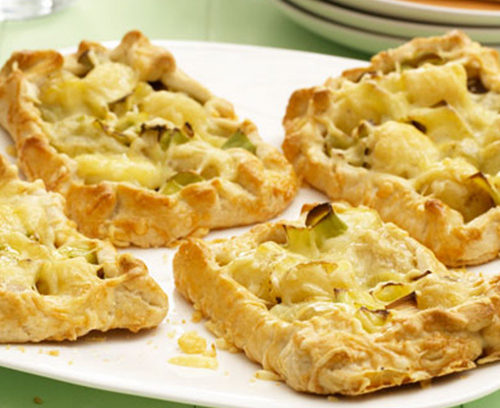 Potato, Cheese & Leek Shortcrust Tarts