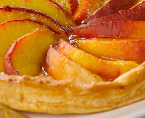 Quick Peach Tarts