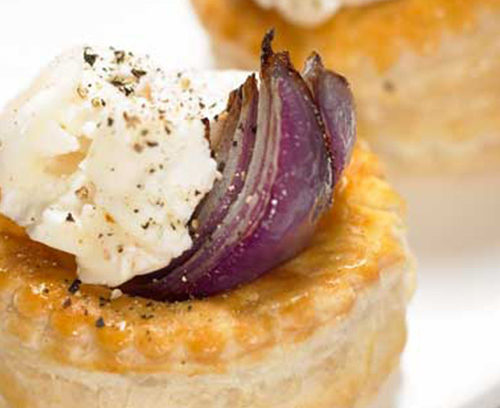 Red Onion and Goats Cheese Cases