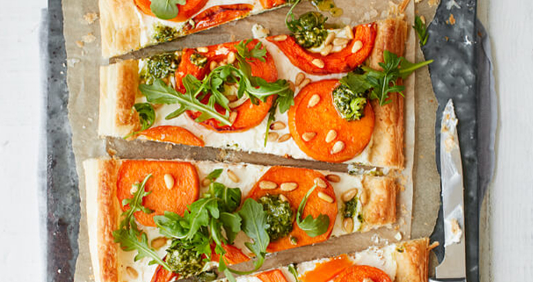 Butternut Feta Tart