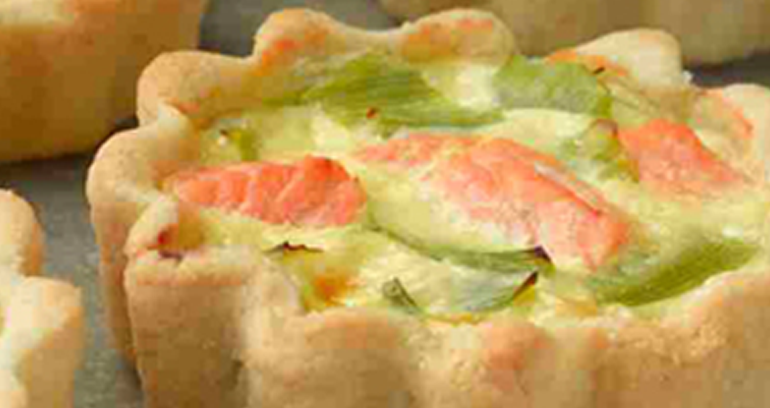 Salmon and Leek Tartlets