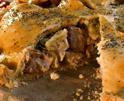 Savoury Pie for Cold Cutting