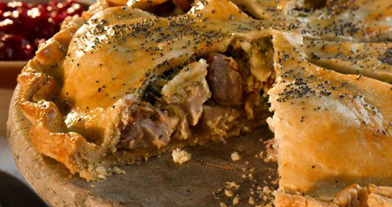 Savoury Pie for Cold Cutting