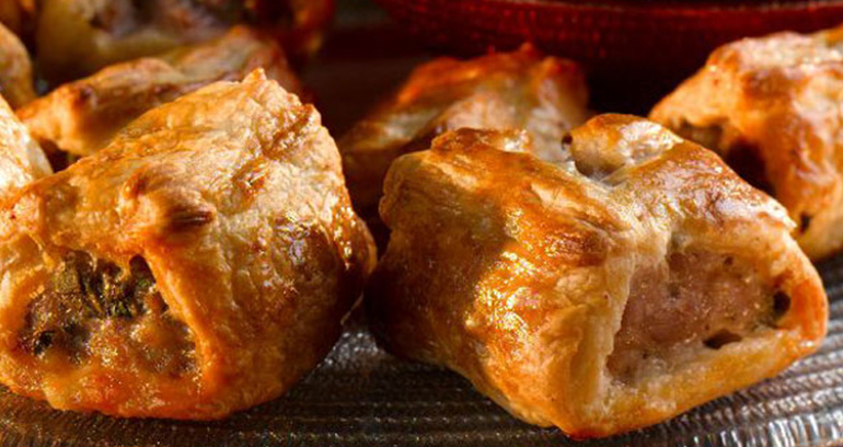 Slightly Spicy Sausage Rolls