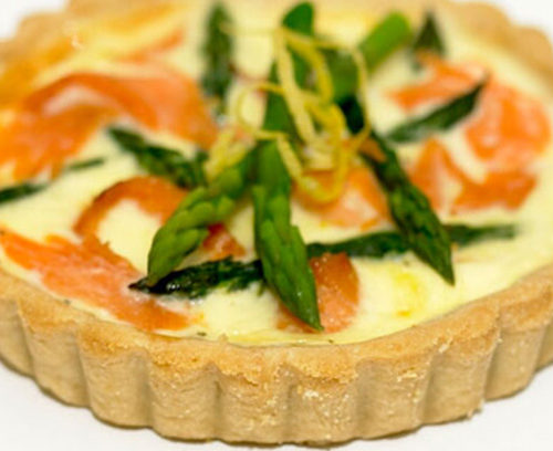 Smoked Salmon and Asparagus Tartlets