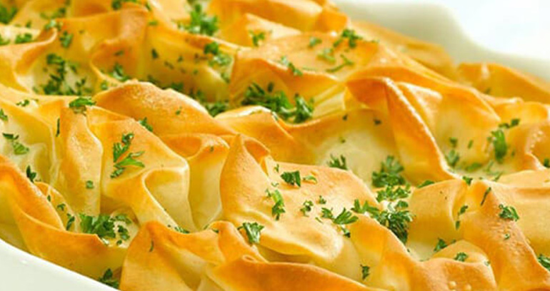 Spiced Lamb and Filo Pie