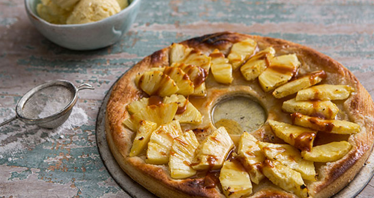 Spiced Pineapple Tart Puff Ring