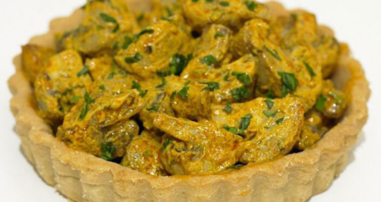 Spicy Mushroom Tartlets