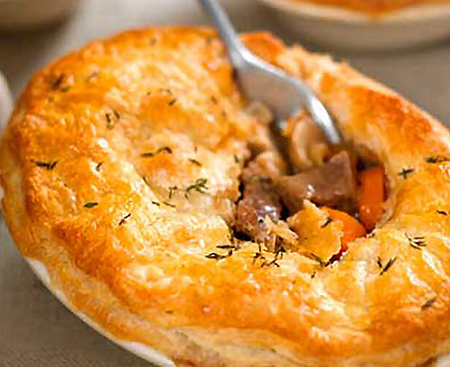 Steak and Ale Pie Ovals