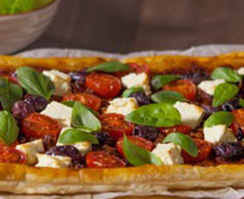 Sundried Tomato Feta Tart