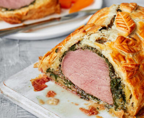 Blue Cheese & Beef Wellington