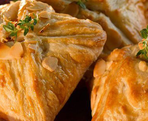 Turkey, Bacon and Almond Parcels