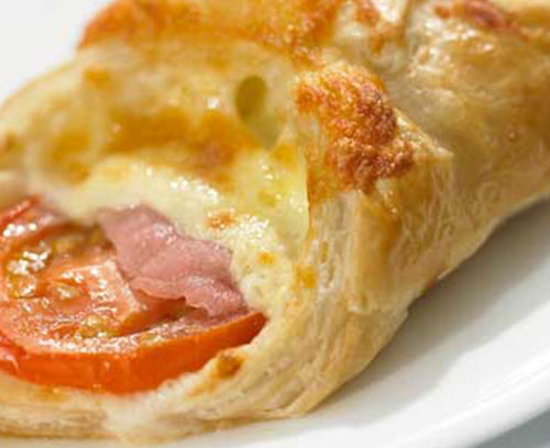 Cheese, Tomato and Bacon Wrap