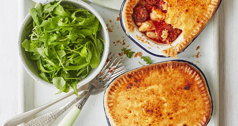 Chicken & Chorizo Pies