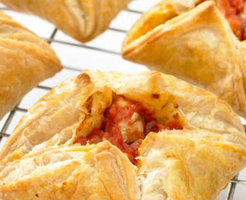 Chicken and Tomato Parcels