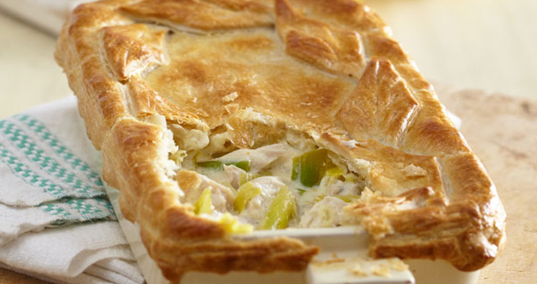 Chicken Pastry Pie - Individual Puff Pastry Chicken Pot Pies - The Bitter Side ... / In a large sauté pan over medium heat, melt the butter.