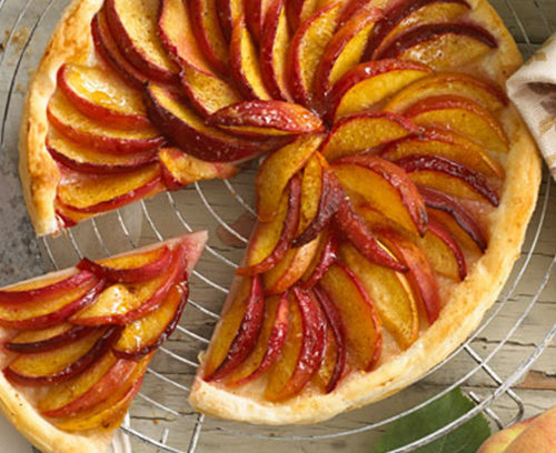 Easy Peach Tart