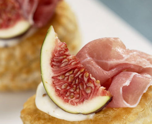 Fig, Parma Ham and Mascarpone Cases