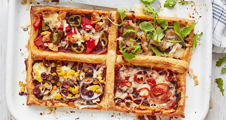 Four Seasons Pizza Tart