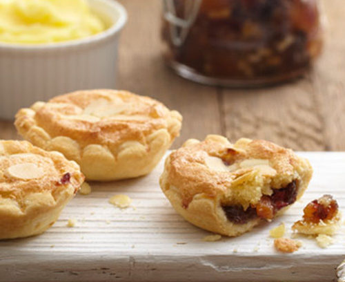 Frangipane topped Mince Pies