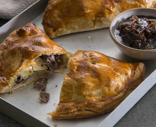 Cornish Pasties with Beer Gravy