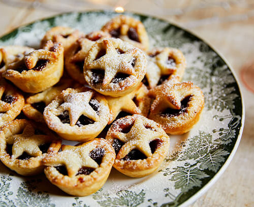 Mini Star topped Mince Pies