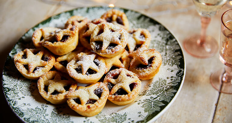 Mini Star topped Mince Pies