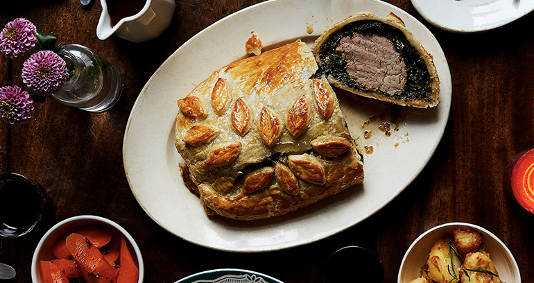 Blue Cheese & Beef Wellington