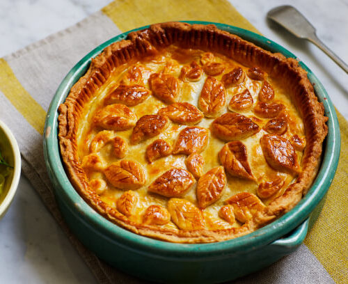 Shortcrust Rainbow Vegetable Pie