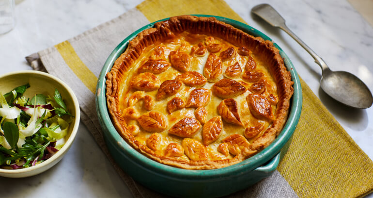 Shortcrust Rainbow Vegetable Pie