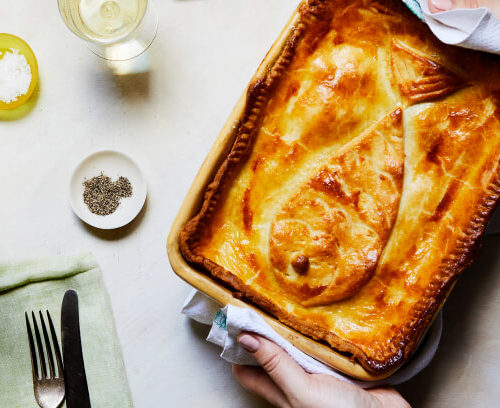 Celebration Smoked Fish and Haddock Puff Pastry Pie