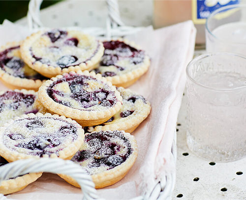 lemon bluberry tarts
