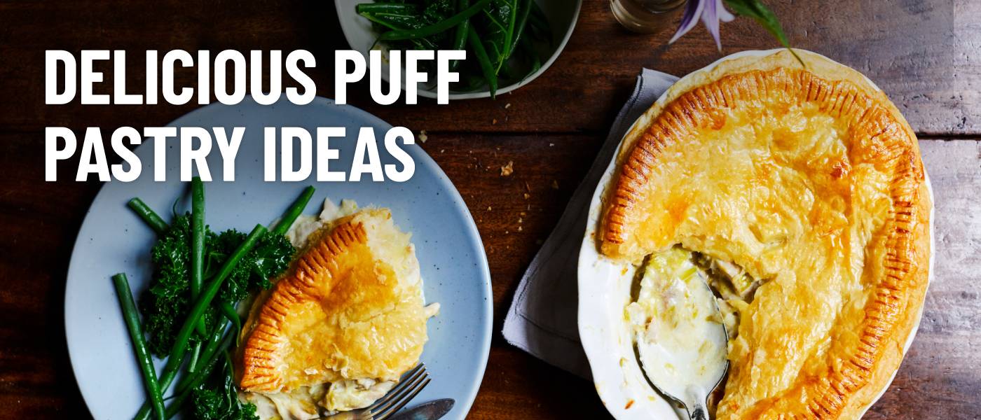 Puff Pastry Recipe Ideas Hero Banner