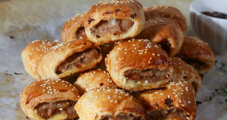 Ultimate Sausage Roll Recipe Hero