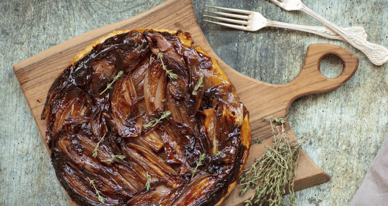 Shallot Tarte Tatin