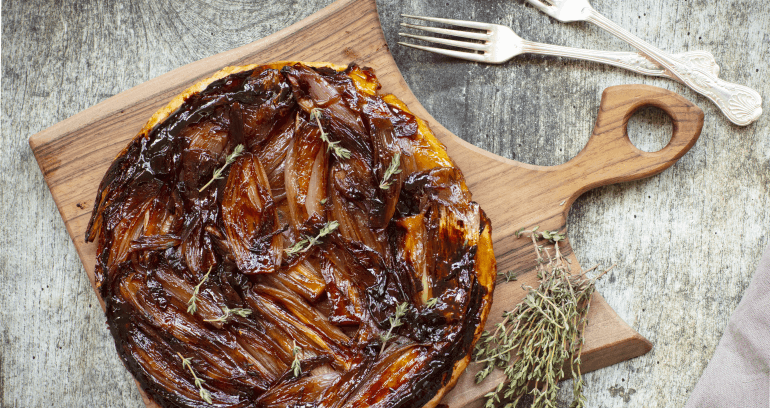 Shallot Tarte Tatin