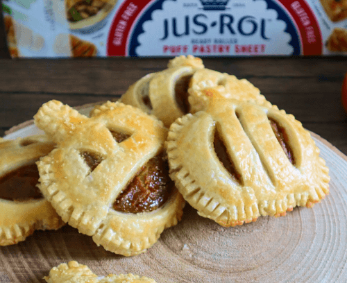 spooky pumpkin pastries